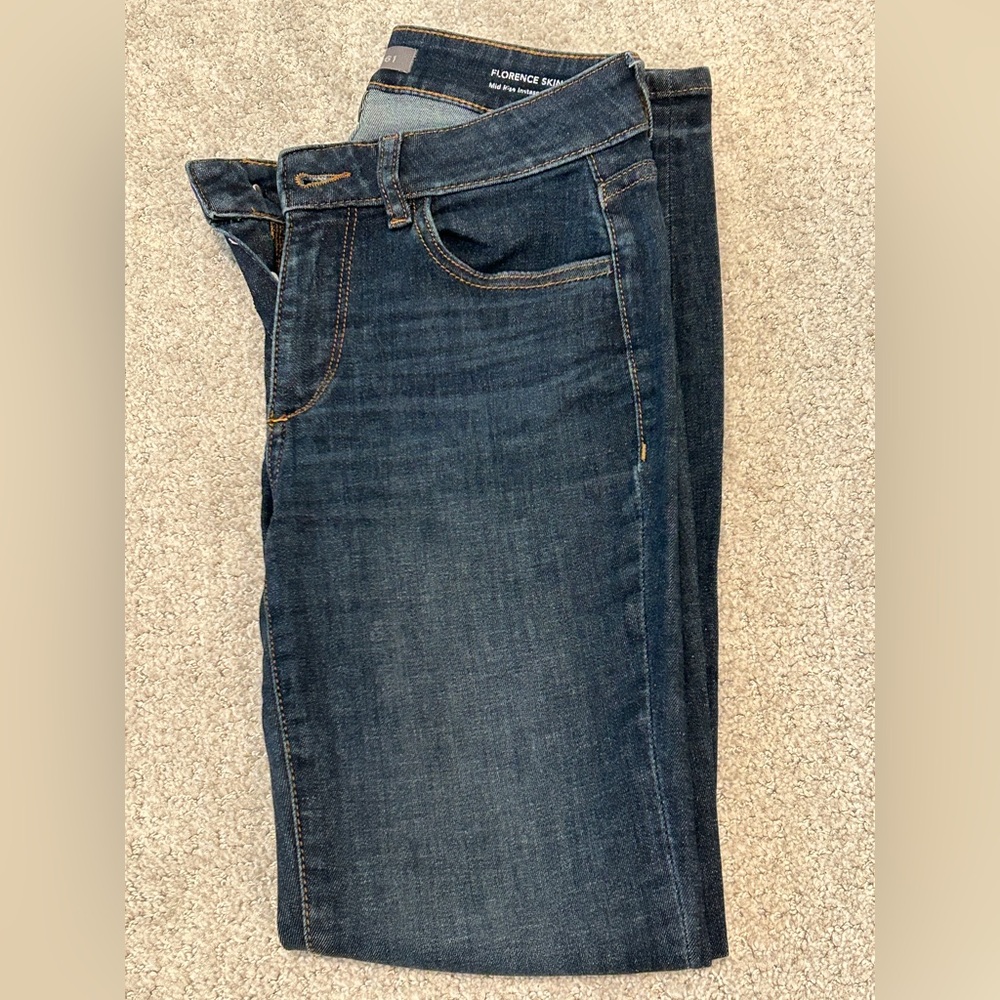 DL1961 Dark Blue Florence Skinny Jeans